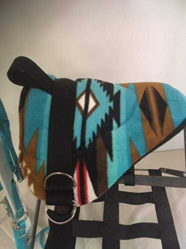 Turquoise Saddle Pad Set H5287