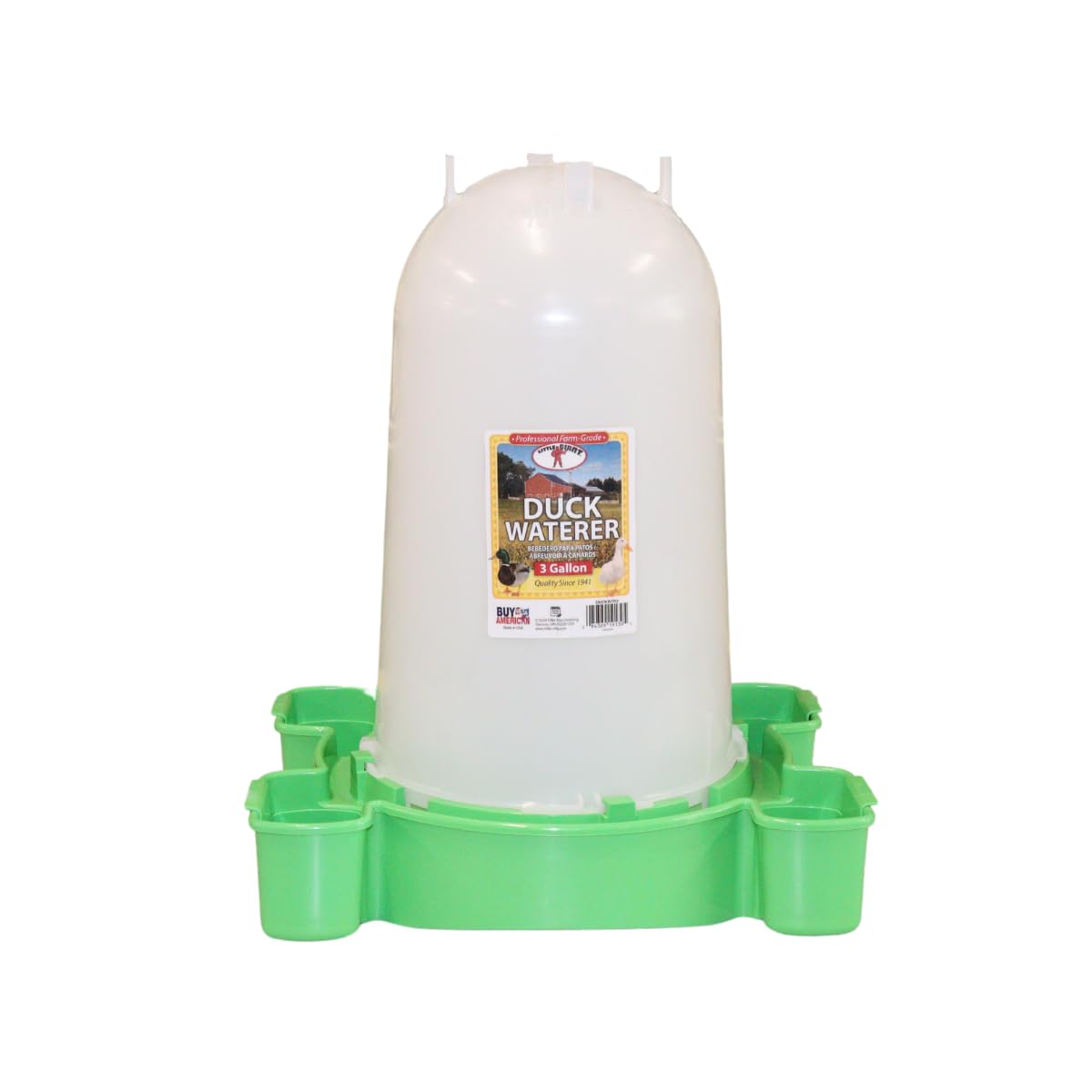 3 Gallon Plastic Poultry Waterer N36090