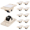 24 Pack Self Adhesive Mini Casters O8185