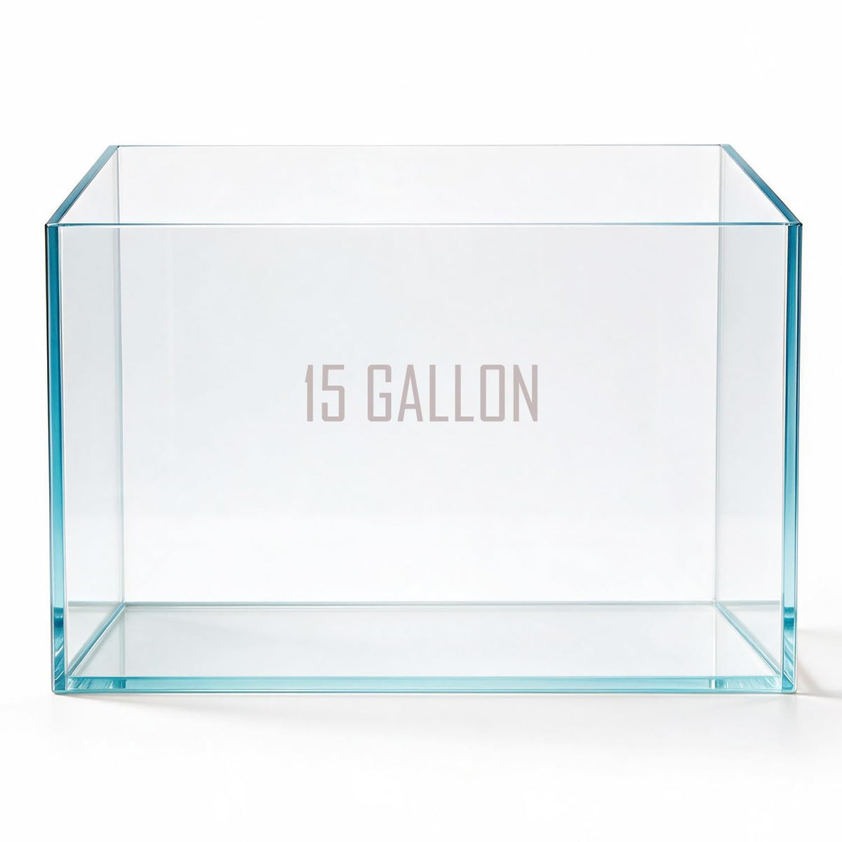 15 Gallon Ultra-Clear Rimless Glass Aquarium Fish Tank L5368