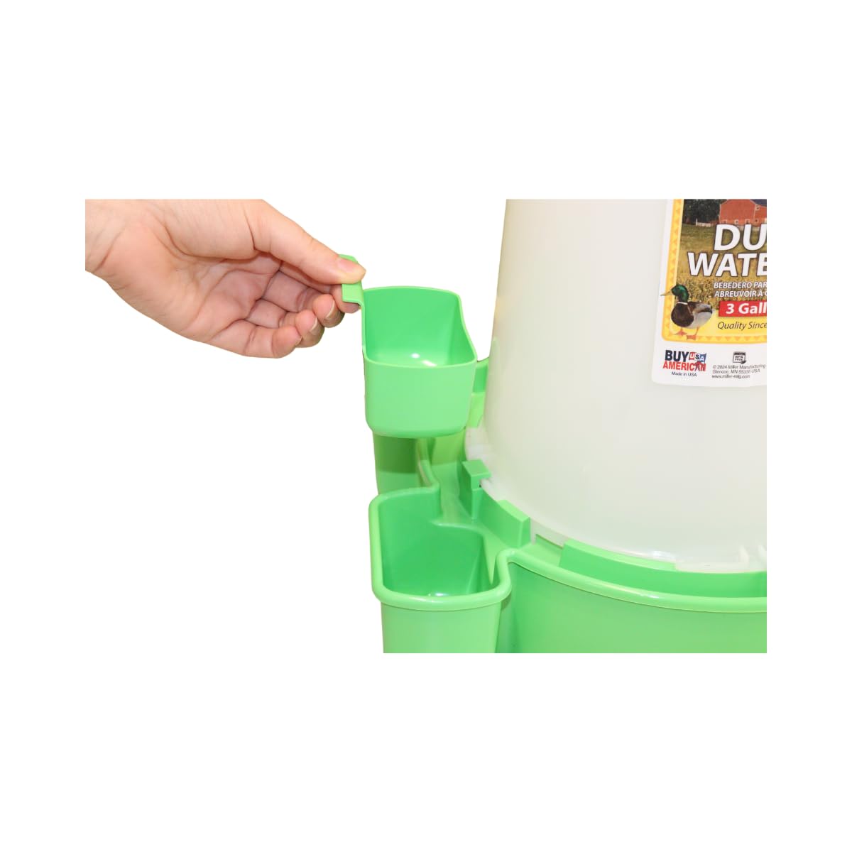 3 Gallon Plastic Poultry Waterer N36090