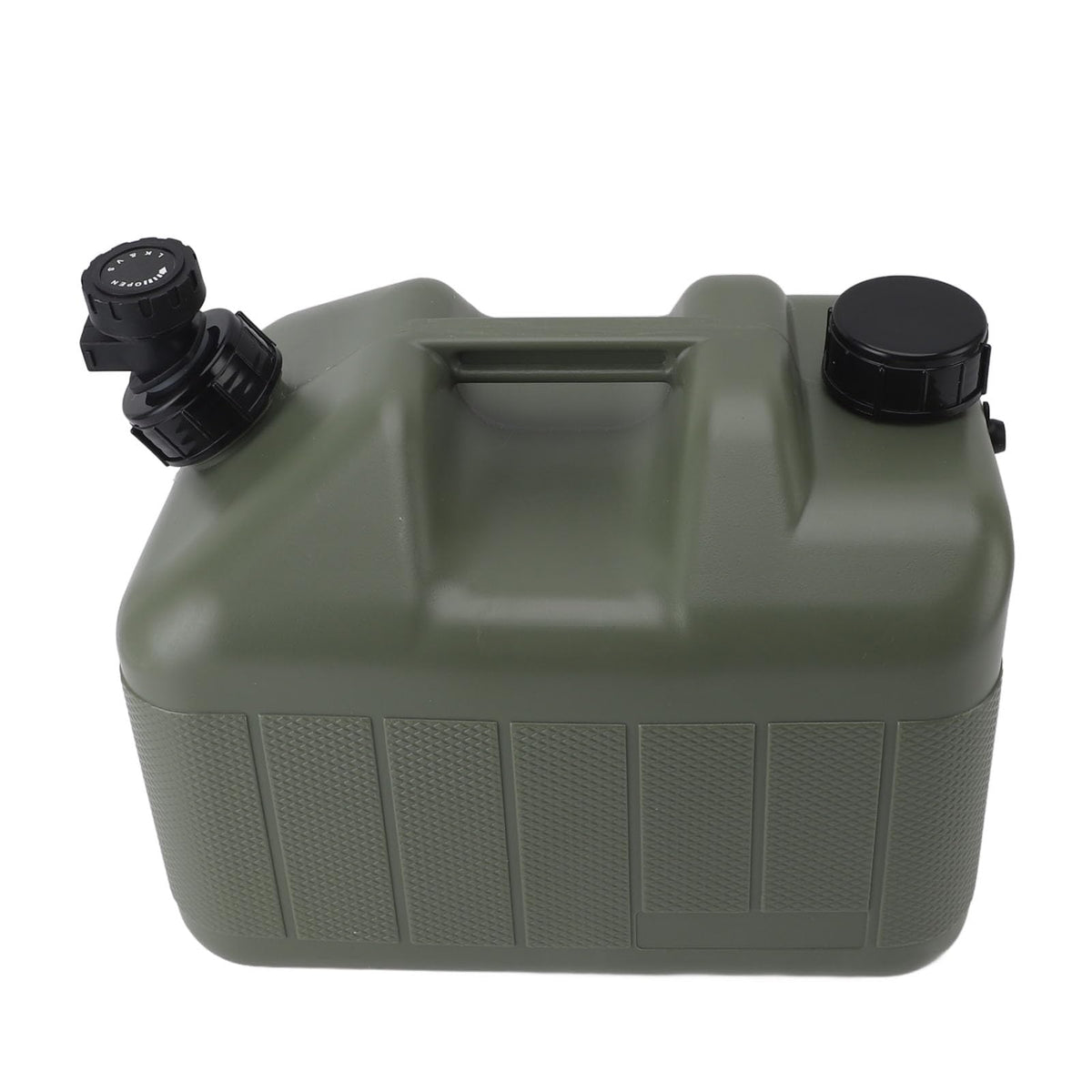 10L Green Camping Water Container with Faucet O667354