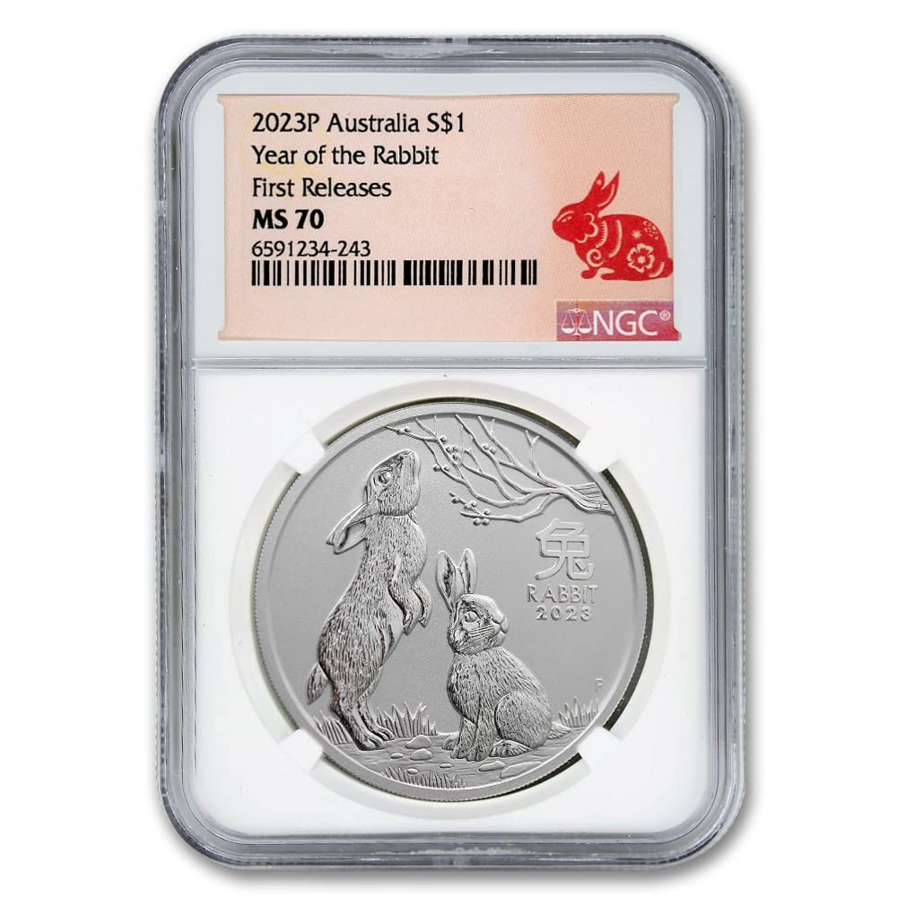 1 oz Silver Year of the Rabbit Coin U762359