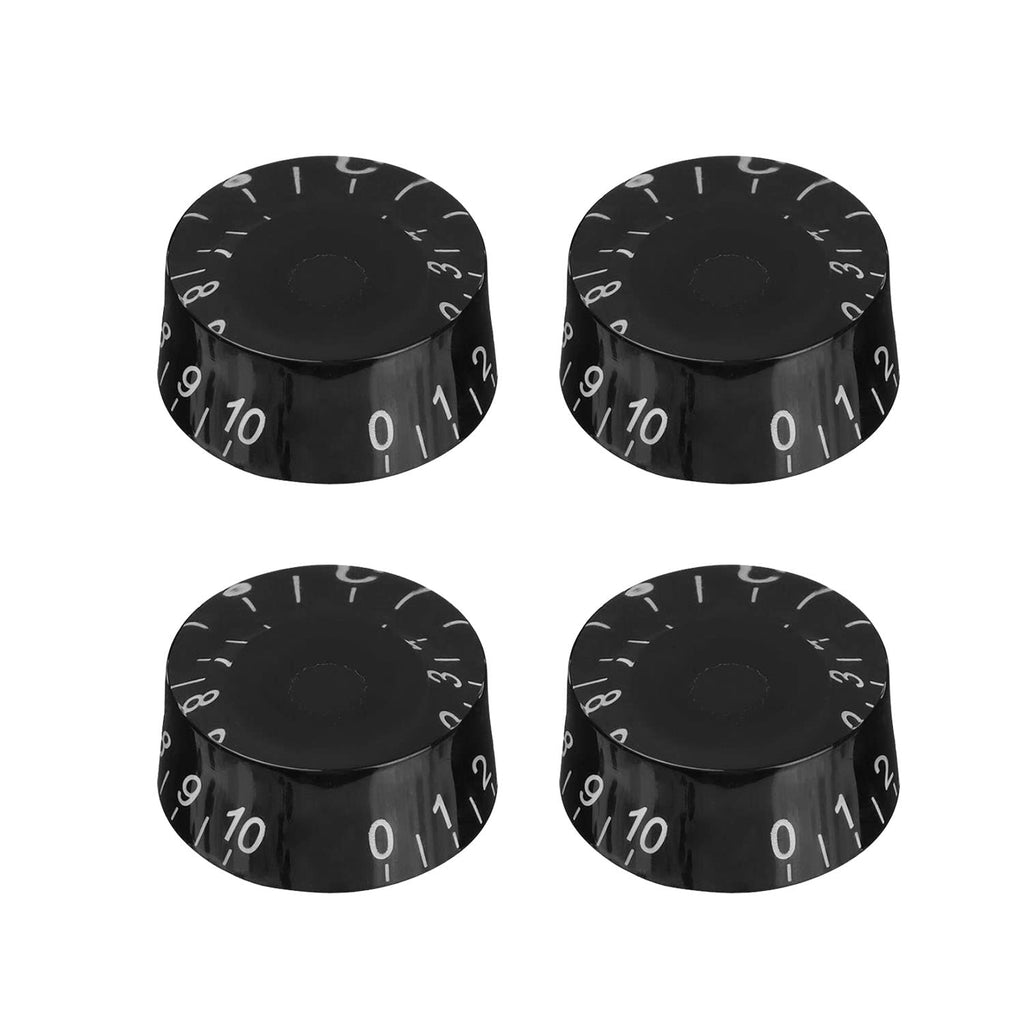 Black Electric Guitar Knobs H775