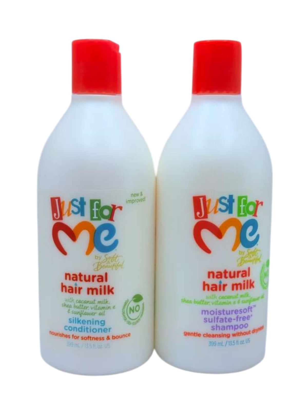 Sulfate Free Shampoo & Conditioner Set 2 Pack 13.5 oz U124