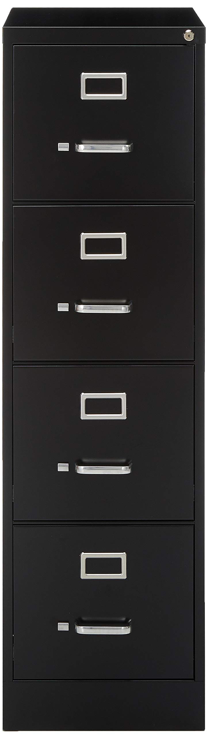 4 Drawer Vertical File Black X1281