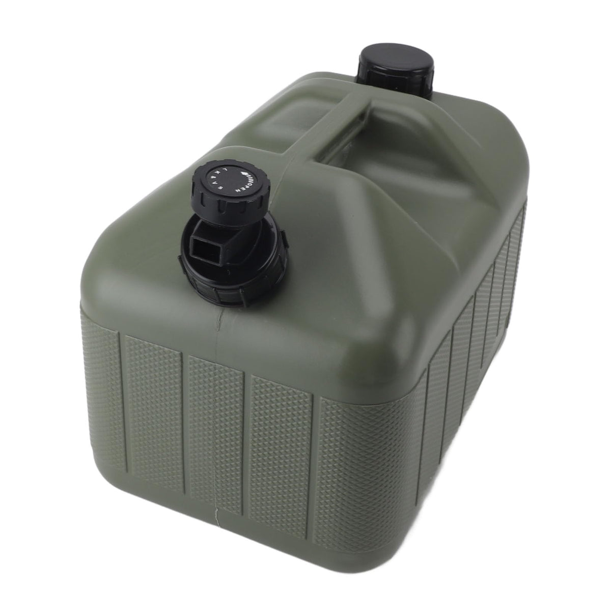 10L Green Camping Water Container with Faucet O667354
