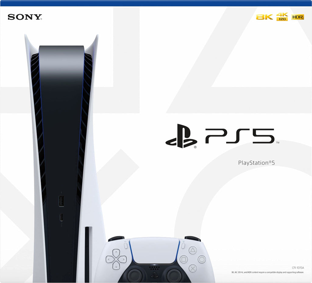 Playstation 5 Disc Version Console with Additional Controller W66591