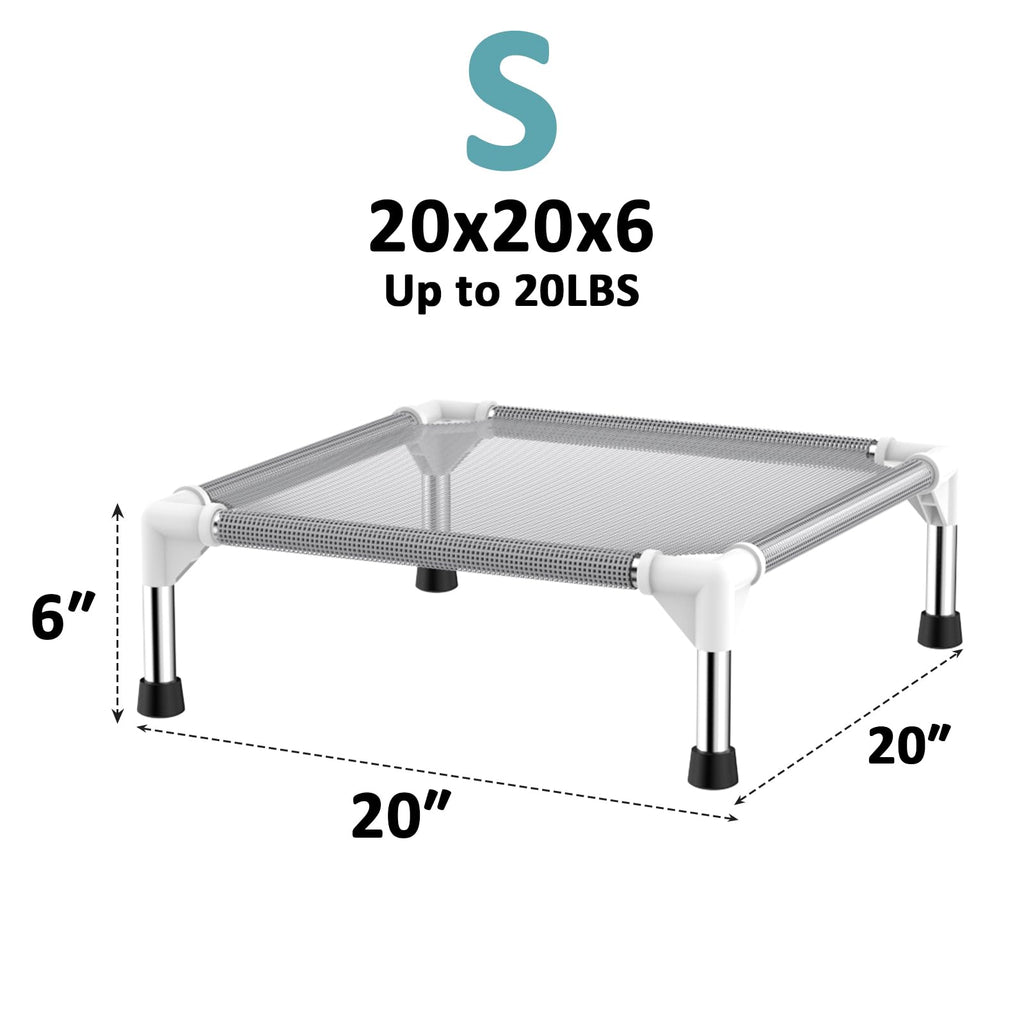 Lightweight Elevated Dog Bed with Cooling Fabric B27408