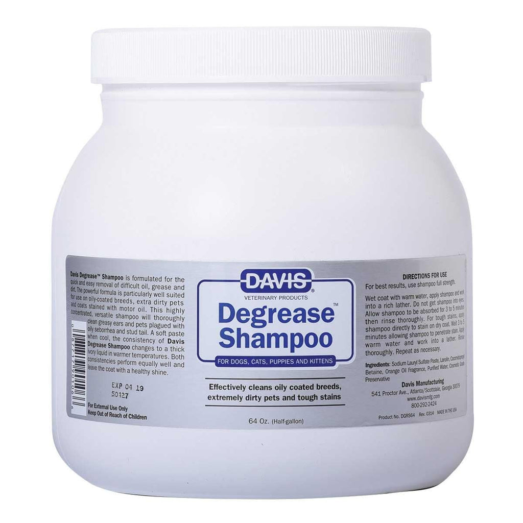 Dog Cat Puppy Kitten DeGreaser Shampoo or Paste 16 oz E5999
