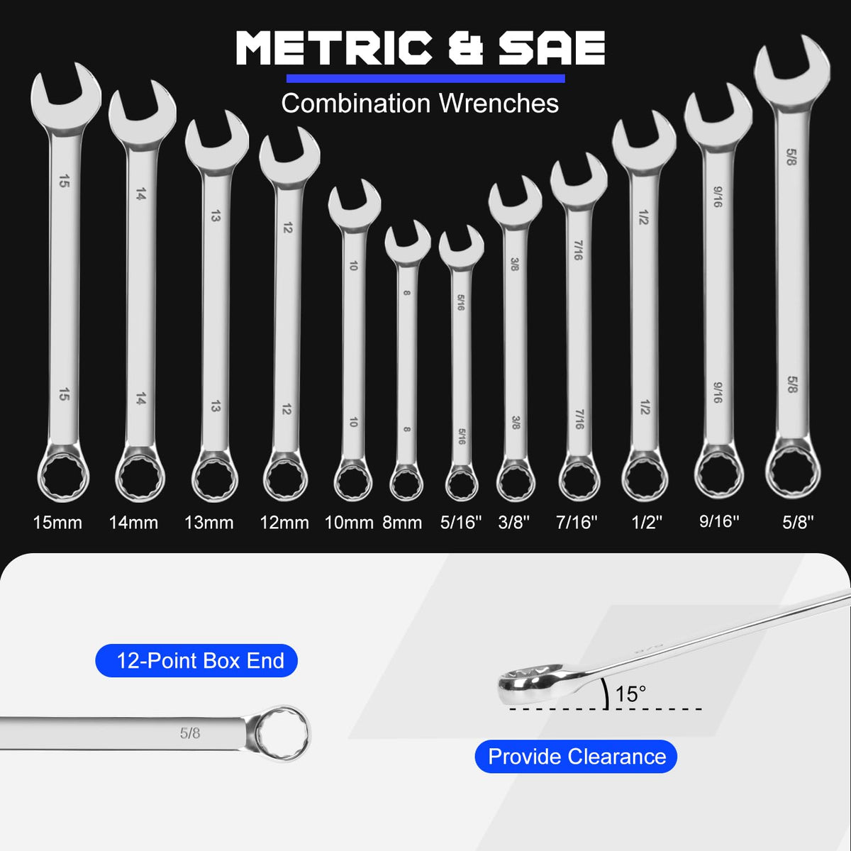240-Pieces Mechanic Tool Set with Aluminium Tool Box V771307