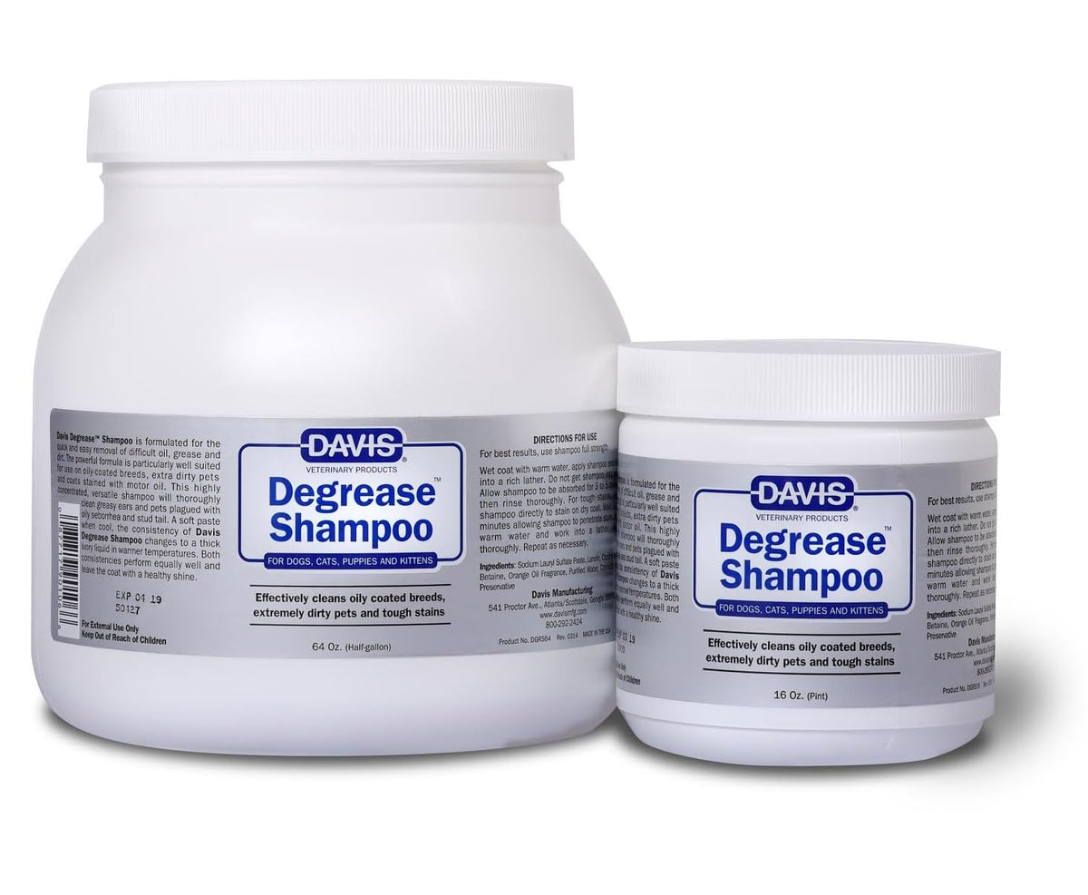 Dog Cat Puppy Kitten DeGreaser Shampoo or Paste 16 oz E5999