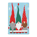 Christmas Gnomes Crib Sheet 52" x 28" W265