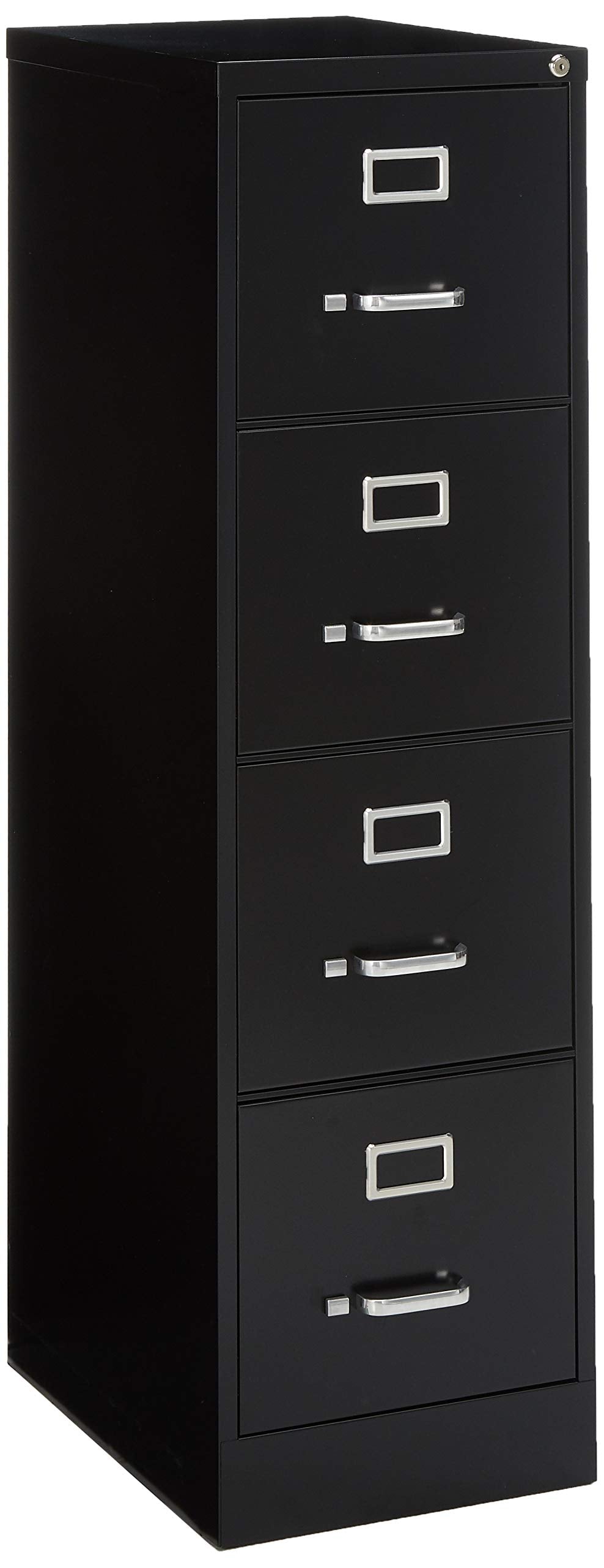 4 Drawer Vertical File Black X1281