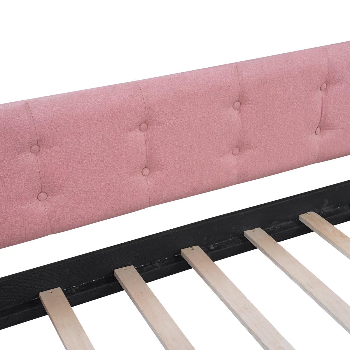 Pink Twin Size Upholstered Daybed H43677