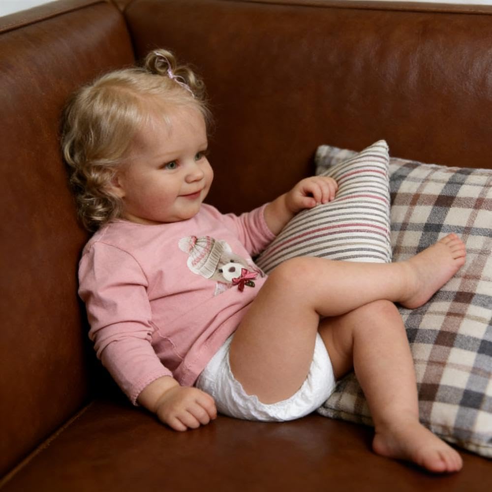 20 Inch Realistic Baby Dolls Girl with Blonde Hair C3458