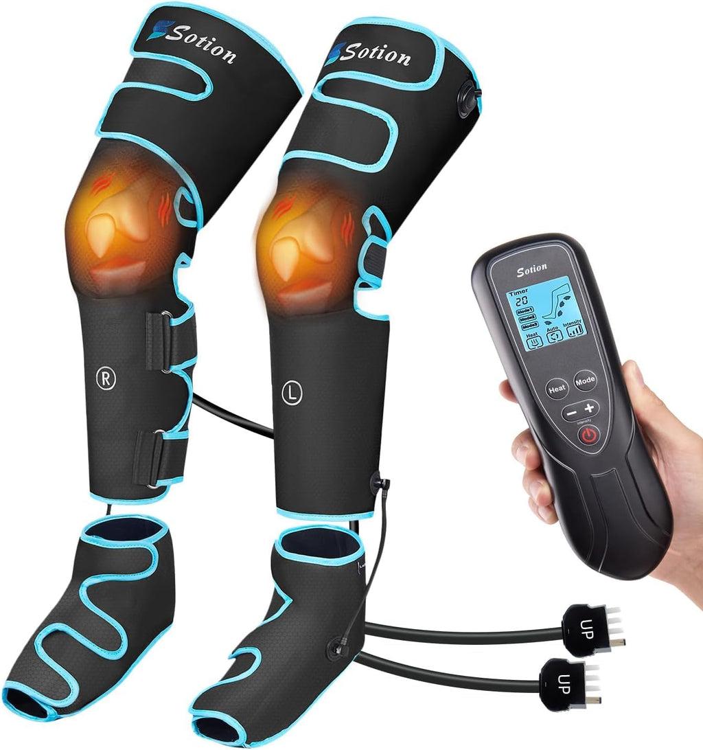 Air Compression Heat Leg Massager V2732
