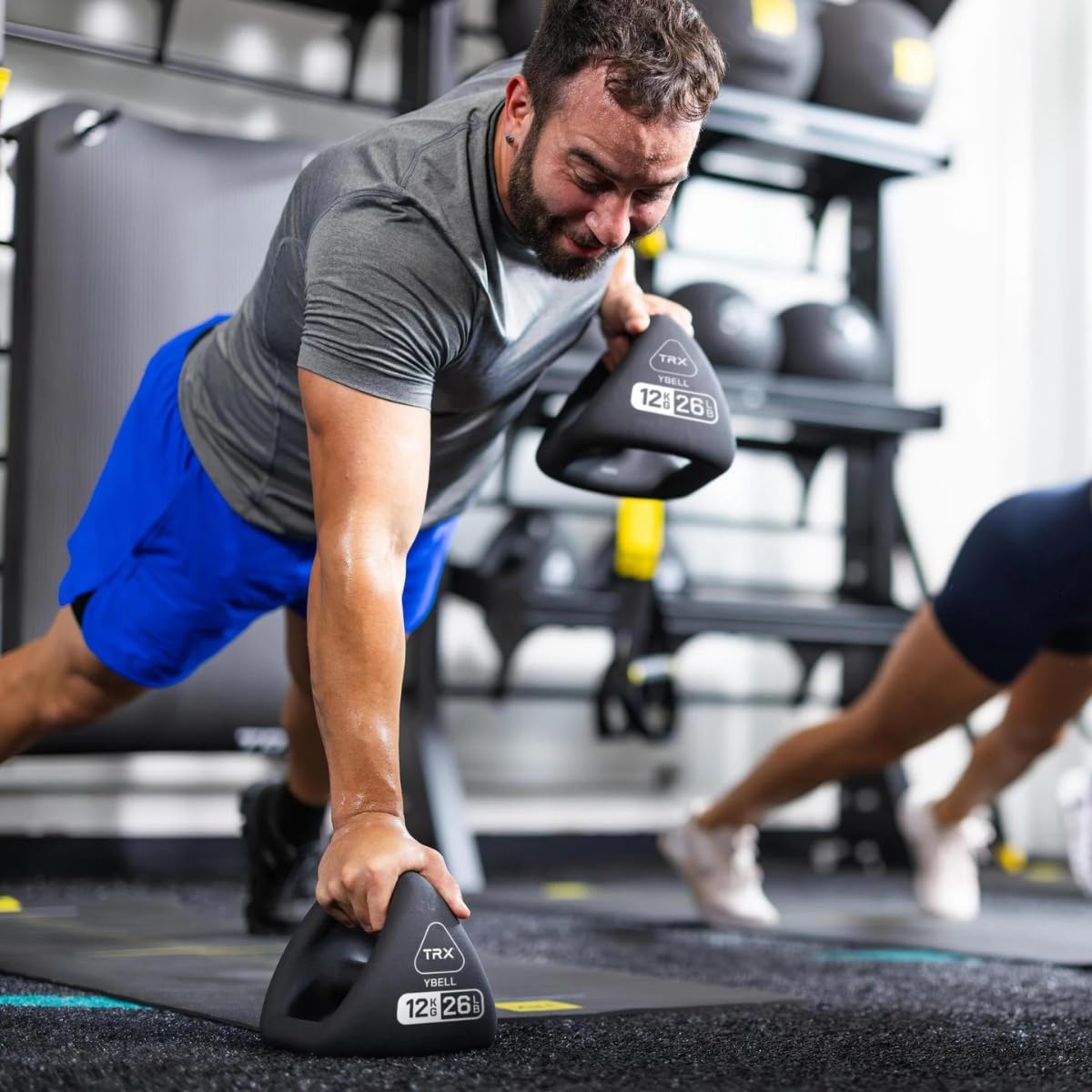 3-in-1 Kettlebell, Dumbbell and Push Up Bar Workout Equipment G7344