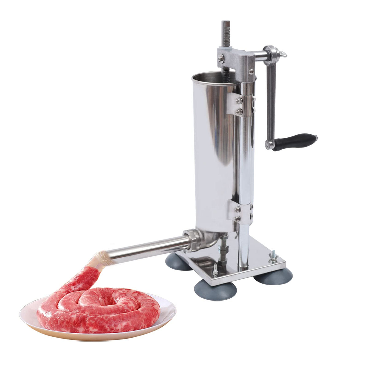 6Lb Stainless Steel Vertical Sausage Stuffer O55805