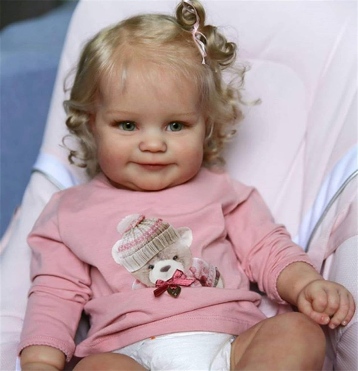 20 Inch Realistic Baby Dolls Girl with Blonde Hair C3458