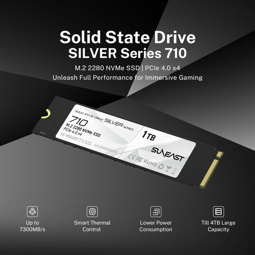 1TB M.2 2280 PCIe4.0 NVMe Internal SSD X68469