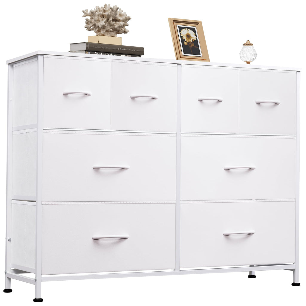 White 8 Drawer Dresser G823972