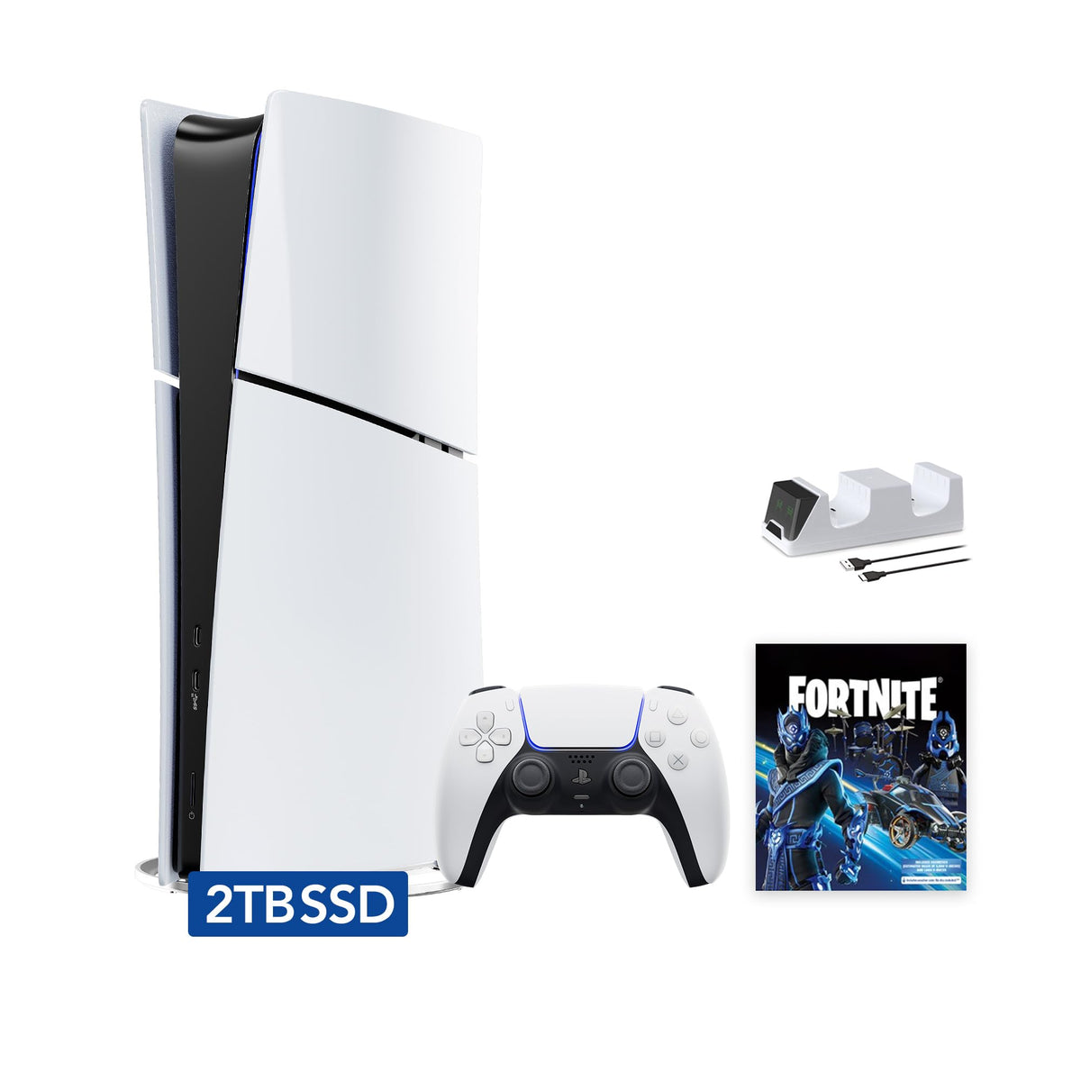 White 2TB Digital Gaming Console P21415