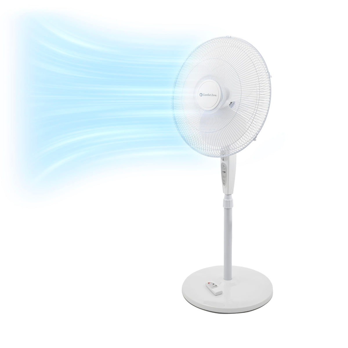 18-Inch Oscillating Pedestal Fan with Remote Control V752