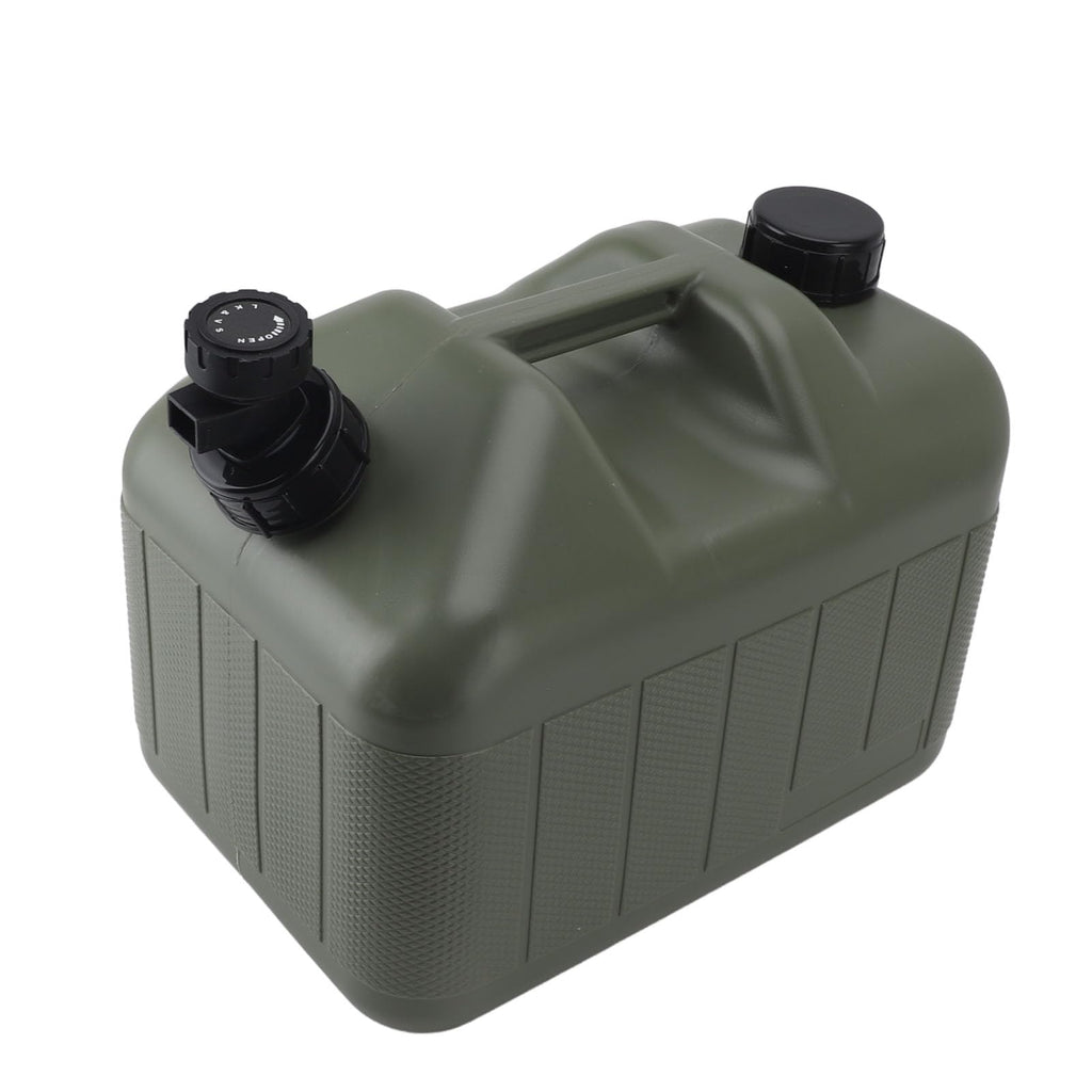 10L Green Camping Water Container with Faucet O667354