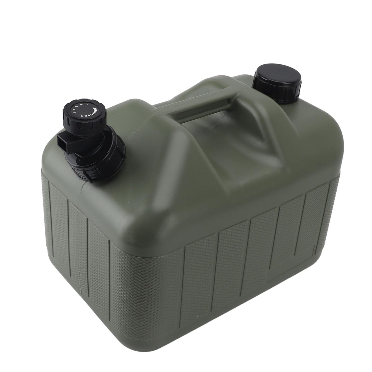 10L Green Camping Water Container with Faucet O667354