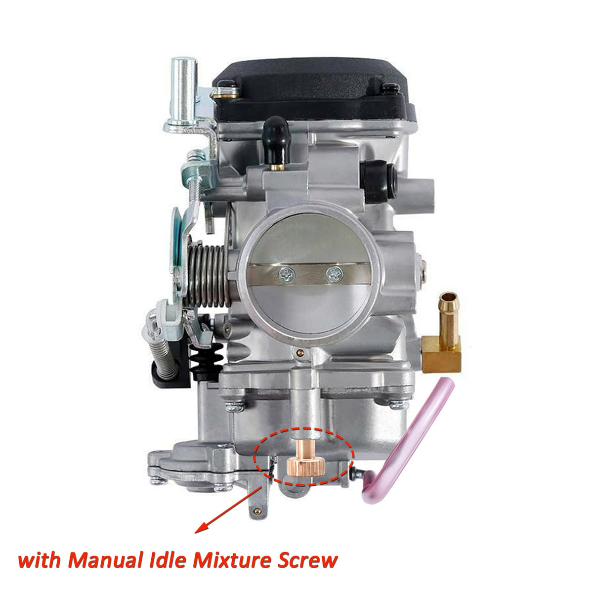 CV40 Carburetor with Fuel Filter Spark Plugs Jets O17579