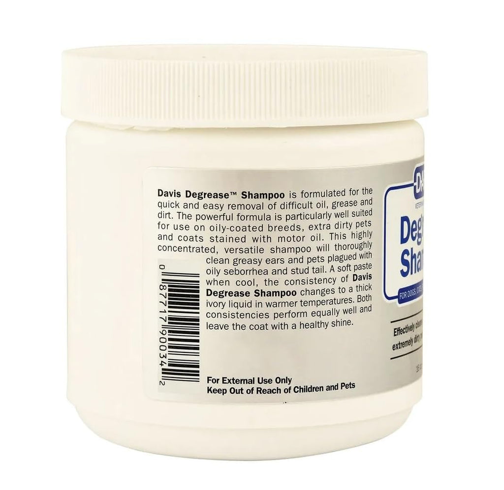 Dog Cat Puppy Kitten DeGreaser Shampoo or Paste 16 oz E5999
