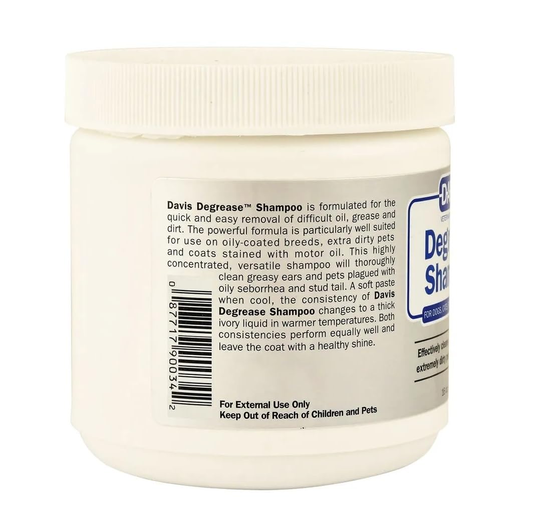 Dog Cat Puppy Kitten DeGreaser Shampoo or Paste 16 oz E5999