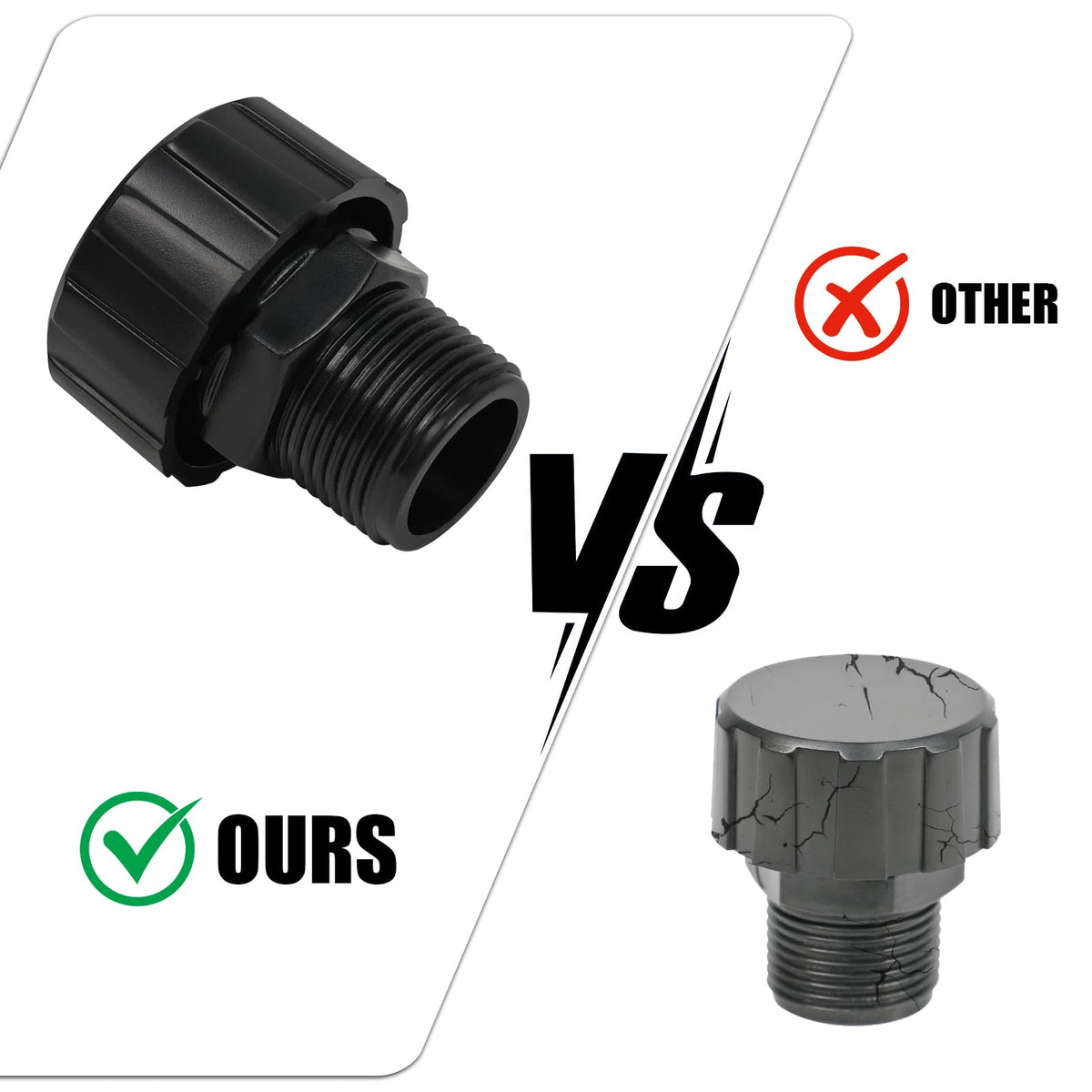 3/4 NPT Hydraulic Power Unit Poly Breather Cap 2 PCS T559