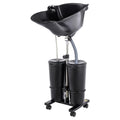 Portable Height Angle Adjustable Shampoo Bowl with Electric Pump G20476