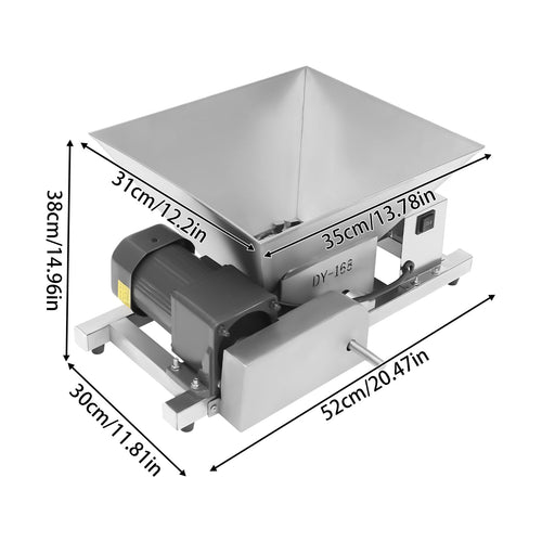 110V 60W 4L Stainless Steel Electric Fruit Crusher N51394