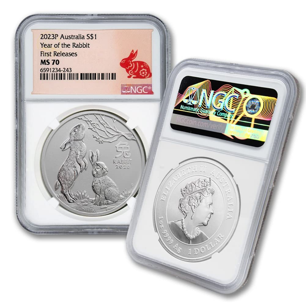 1 oz Silver Year of the Rabbit Coin U762359