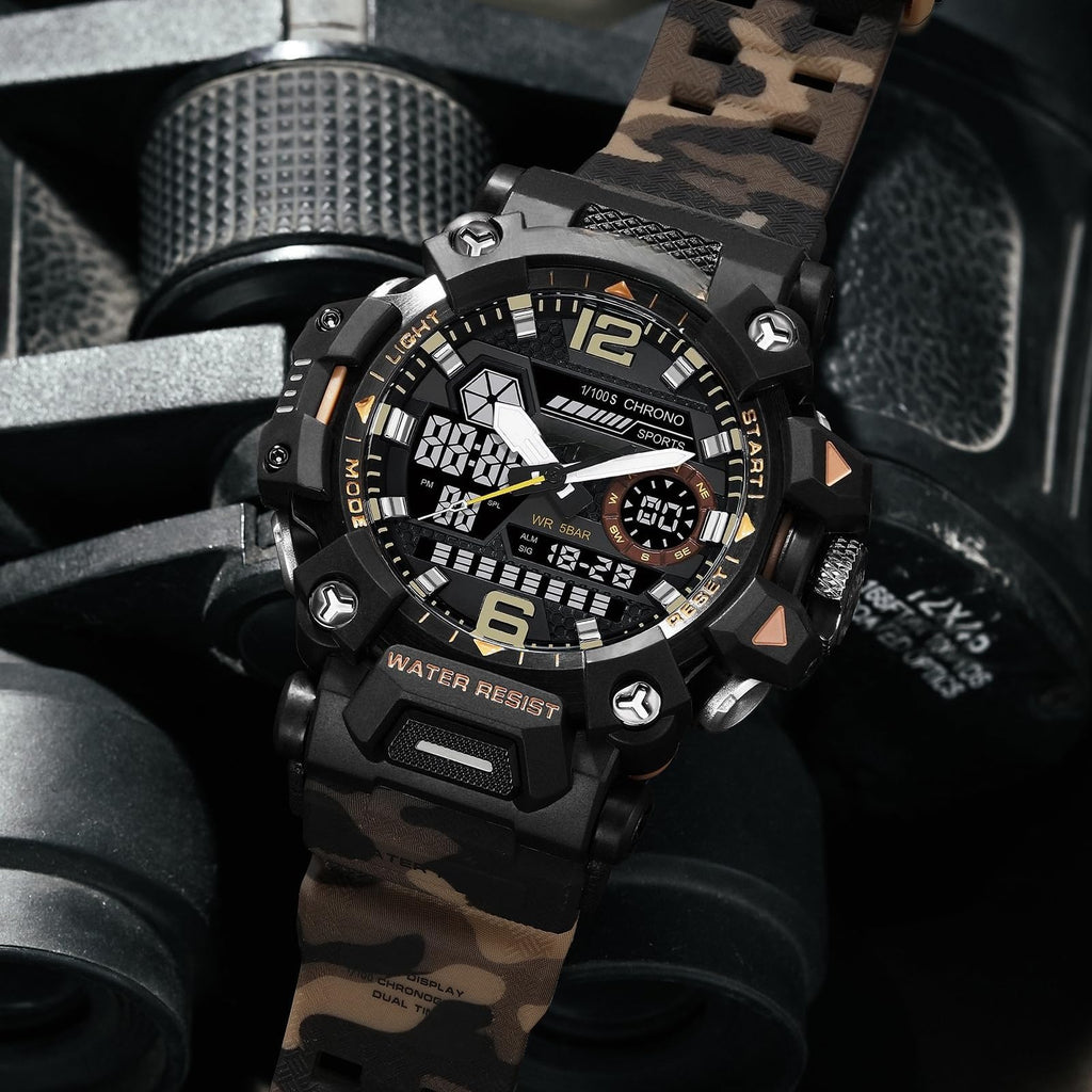 Water Resistant LED Digital Wrist Watch B878