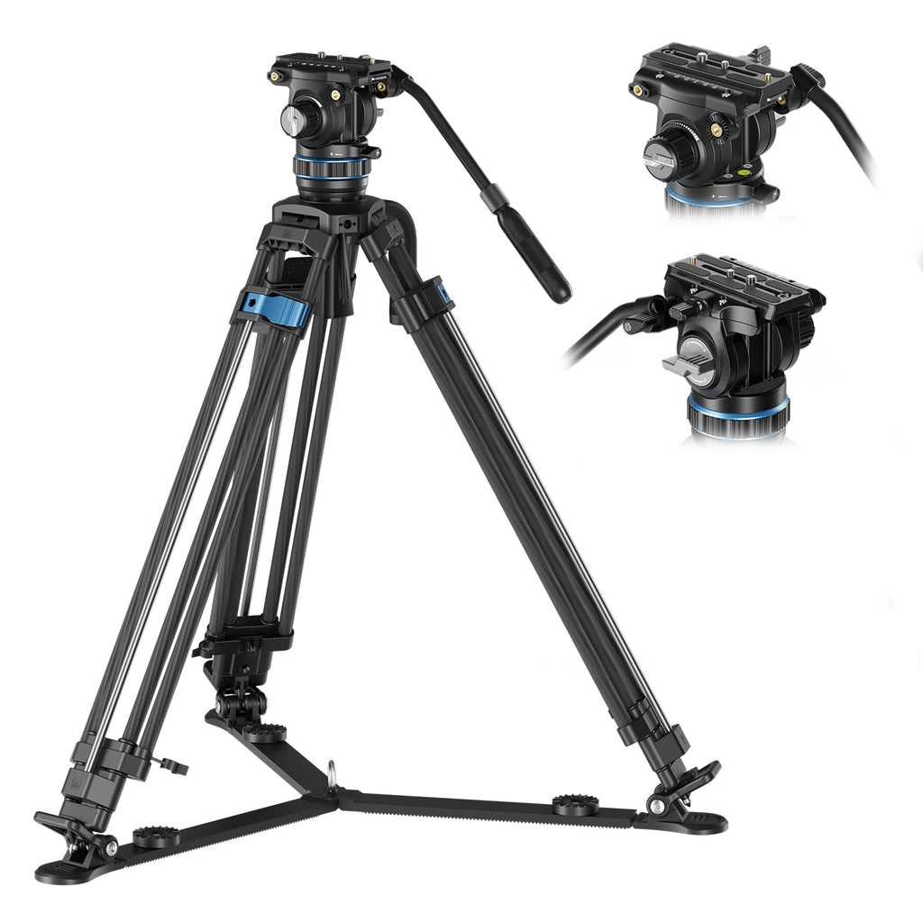 Carbon Fiber Video Tripod with Fluid Head L312
