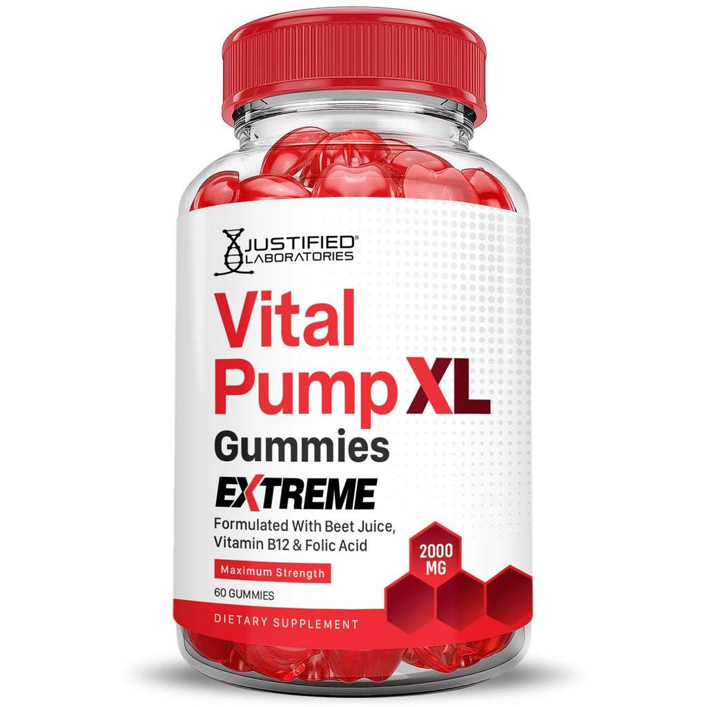 2000MG Beet Juice Pomegranate B12 Vegan Gummies B23382