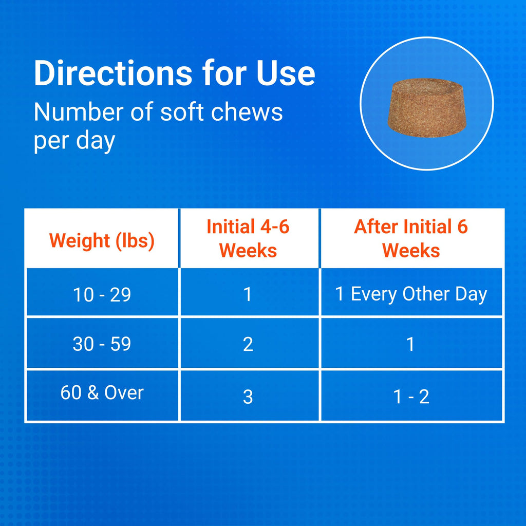 Soft Chews Dog Joint Supplement 60ct O209