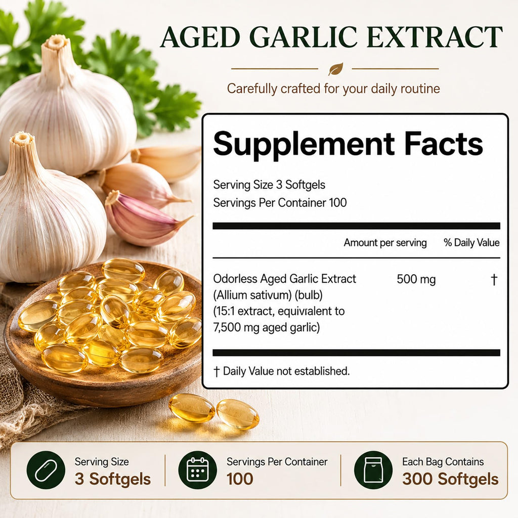 Aged Garlic 300 Softgels J26630