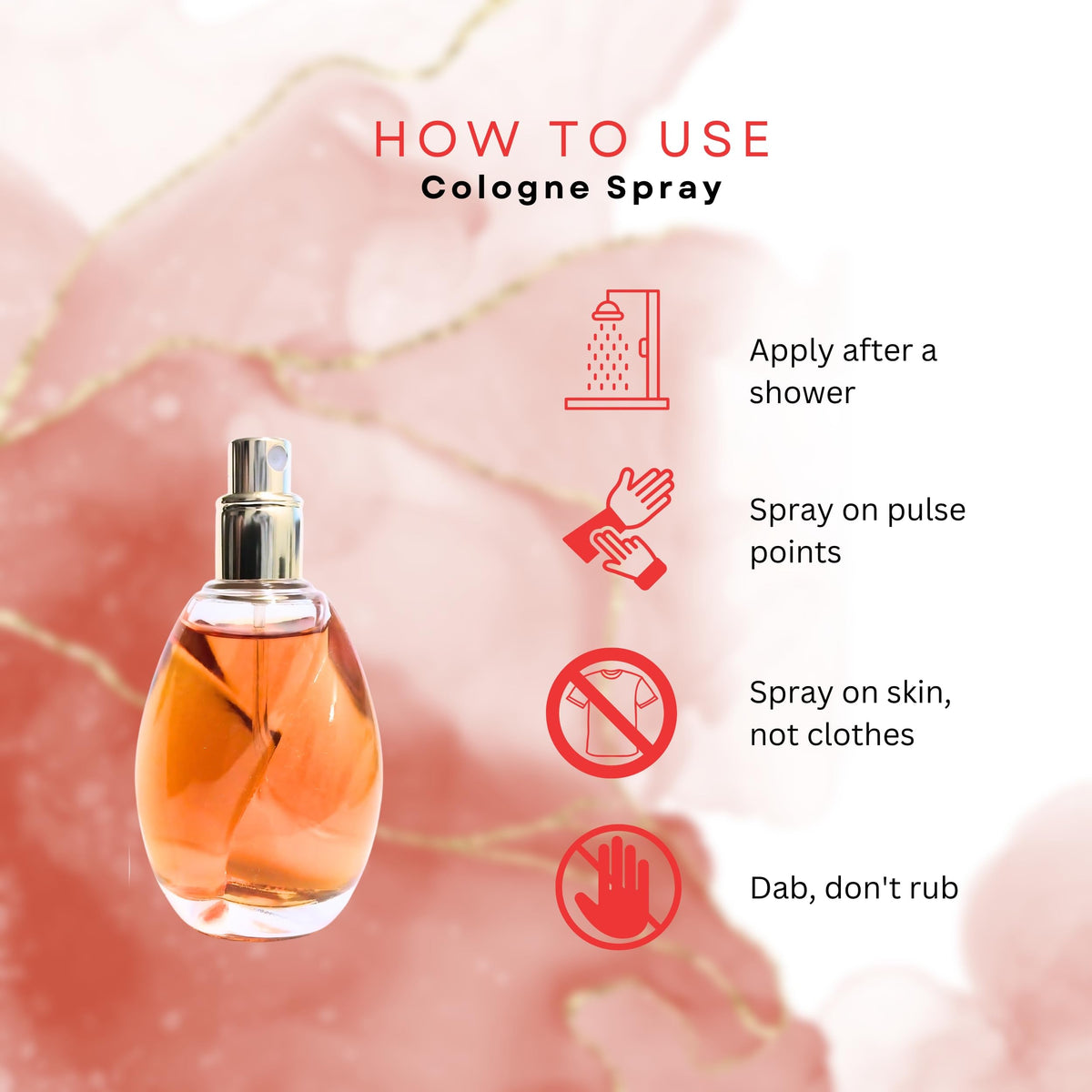 Perfume for Women Eau de Cologne Spray 1.7 Ounce O181