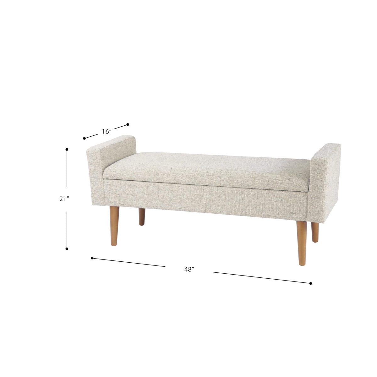 48" Storage Bench A106323