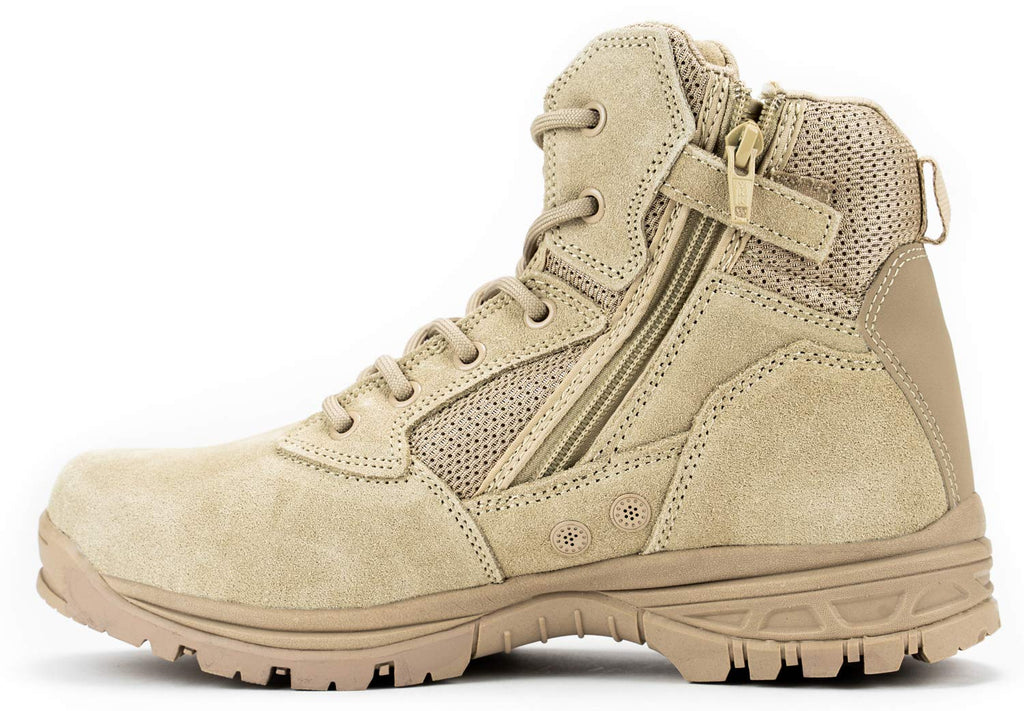 Tactical Combat Boots with CoolMax Lining and Slip Resistant Sole X183192