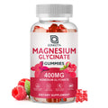 Magnesium Glycinate Gummies 400 mg with Vitamin D, B6 - 60 Gummies V299240