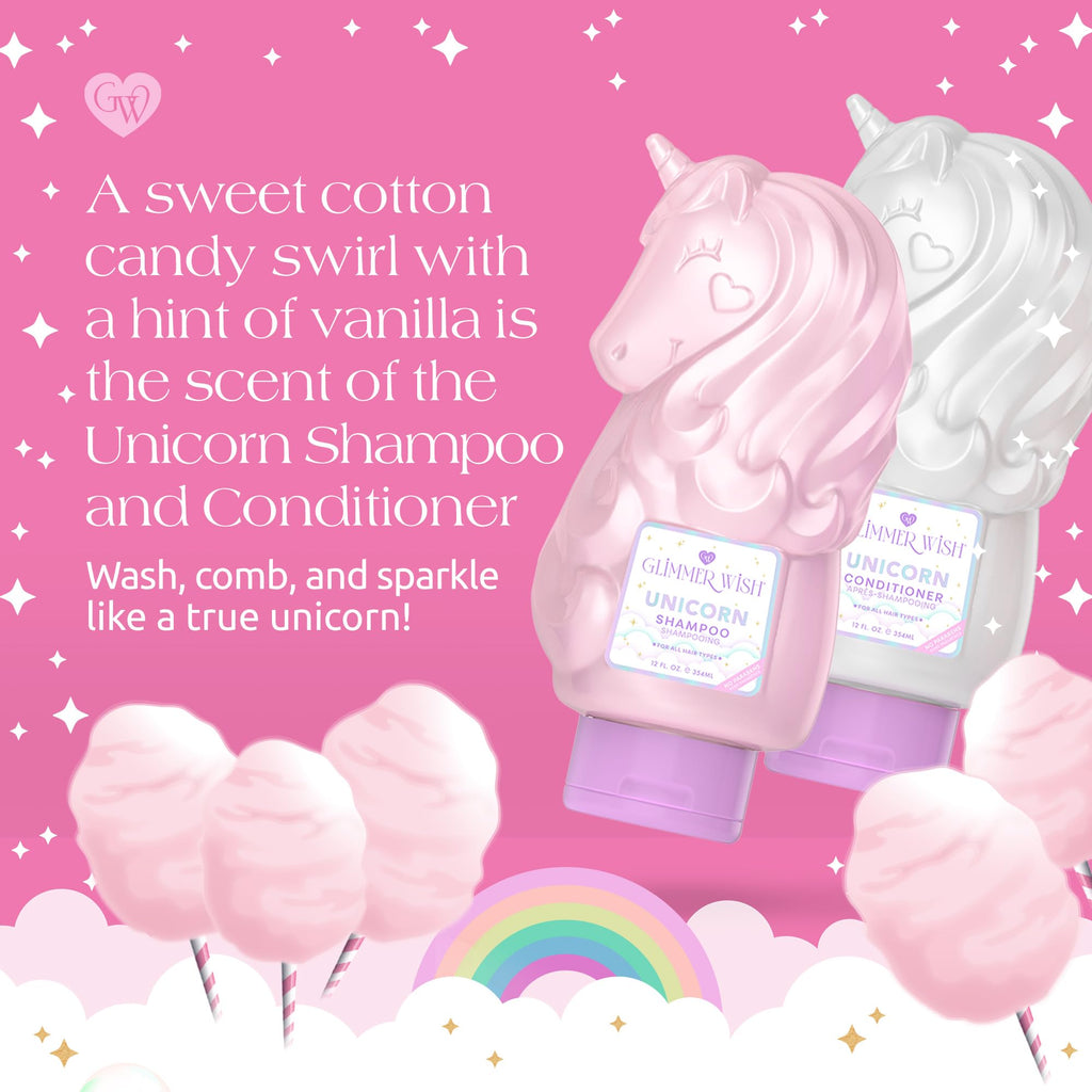 Unicorn Shampoo + Conditioner Tropical Beach Scent 2 x 12 Fl Oz T651424