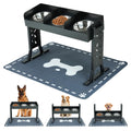 Elevated Dog Bowls with 3 Stainless Steel Bowls N633720