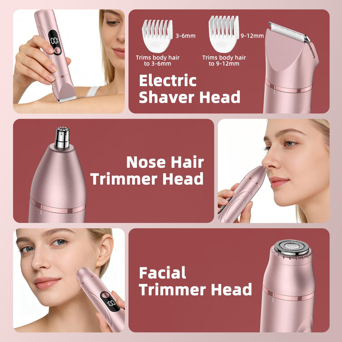 3-in-1 Bikini Trimmer U477