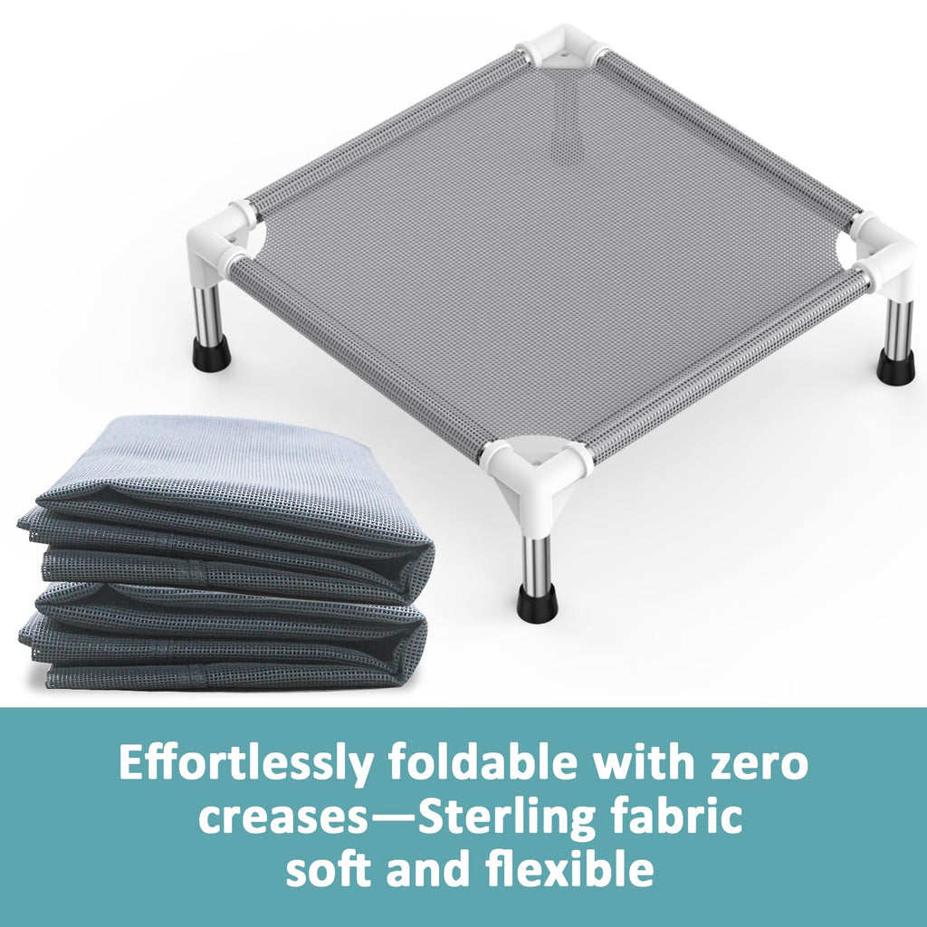 Lightweight Elevated Dog Bed with Cooling Fabric B27408